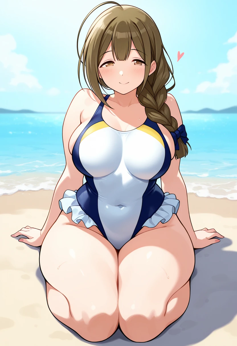 pigtails hairstyle, brown hair,Big Baby Bump pregnant,blue bra and skirt l, Big , nipple, cum,16 years girl, Big pregnant Belly, Big Pregnant girl, Largest Belly of Pregnant, Huge Pregnancy Belly, huge 9 months Pregnancy Belly, background beach, big blue balloons