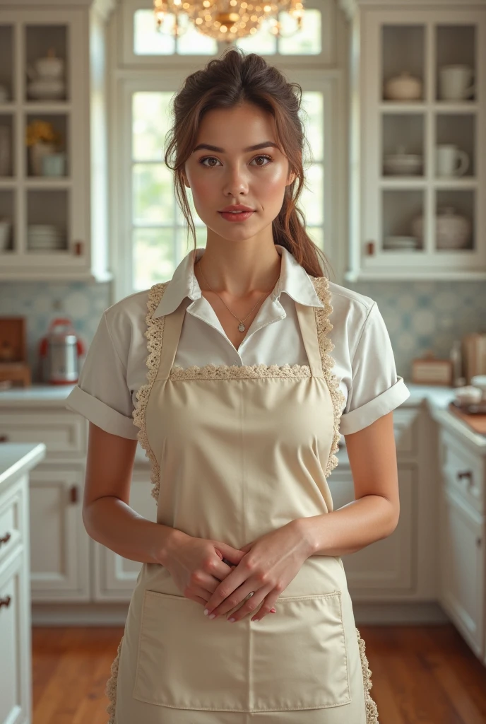 <lora:@lekG:1> @lekg_girl, waitress serving food in a small diner, loose shirt, apron, beautiful expressive eyes, detailed eyes, hair in a messy bun, happy, dynamic lighting, photorealistic, 8k uhd natural lighting, raw, rich, intricate details, key visual, atmospheric lighting, 35mm photograph, bokeh, professional, 4k, highly detailed
