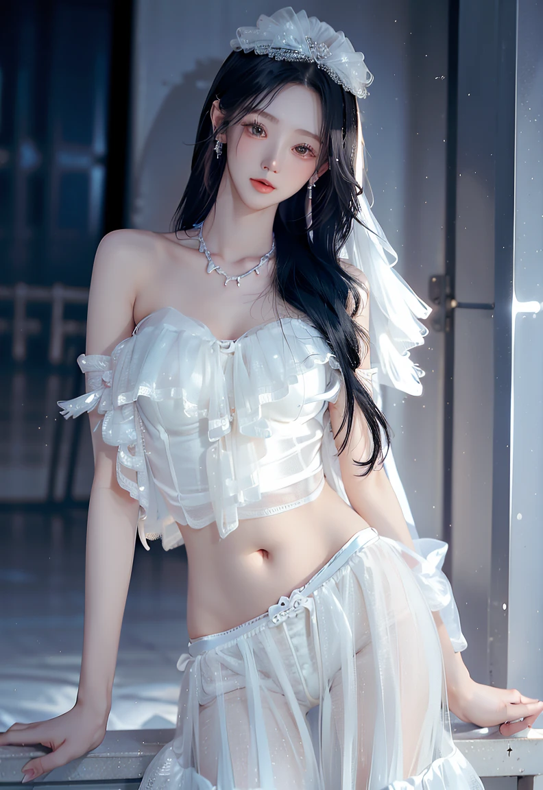 (RAW photo:1.2), ((photorealistic:1.4),(masterpiece:1.3),(best quality:1.4),ultra high res,(detailed facial features),(detailed body features),HDR,8k resolution, 1 girl, blush, black hair, 8k, ultra high details, perfect nose, cinematic lighting, perfect body, brown hair, sexy white clothes