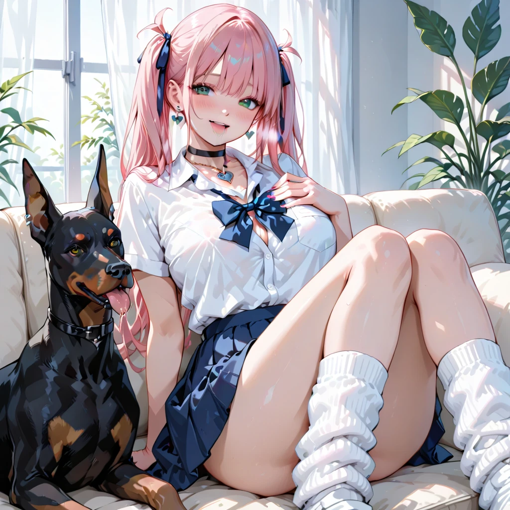 
young girl with pink hair long twin-tail hairstyle, small thick eyebrows, with gothic lolita clothes, lolicon (Zankuro) drawing style of the zankuro artist, Zancrow style, image uploaded to R34, walking in the mall, flirty smile , suddenly having sex in public, ((doggy style sex)) , ((public sex in restaurant)) naked ass on male crotch
