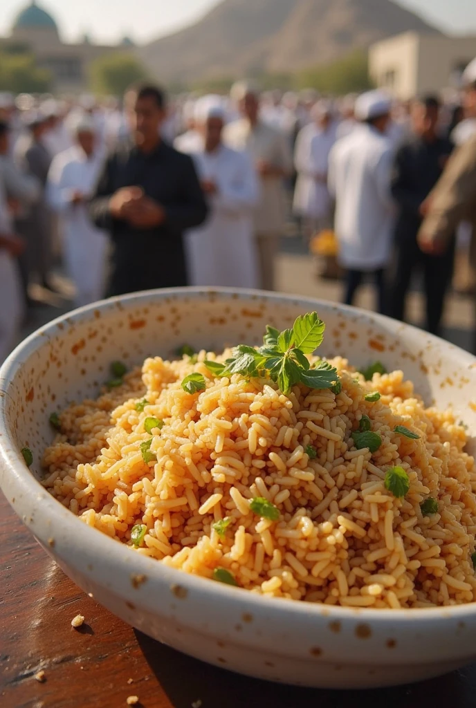 high quality picture of biryani with white and green colour independence day pakistan ,
biryani and bestway foundation school is written on biryani name tag