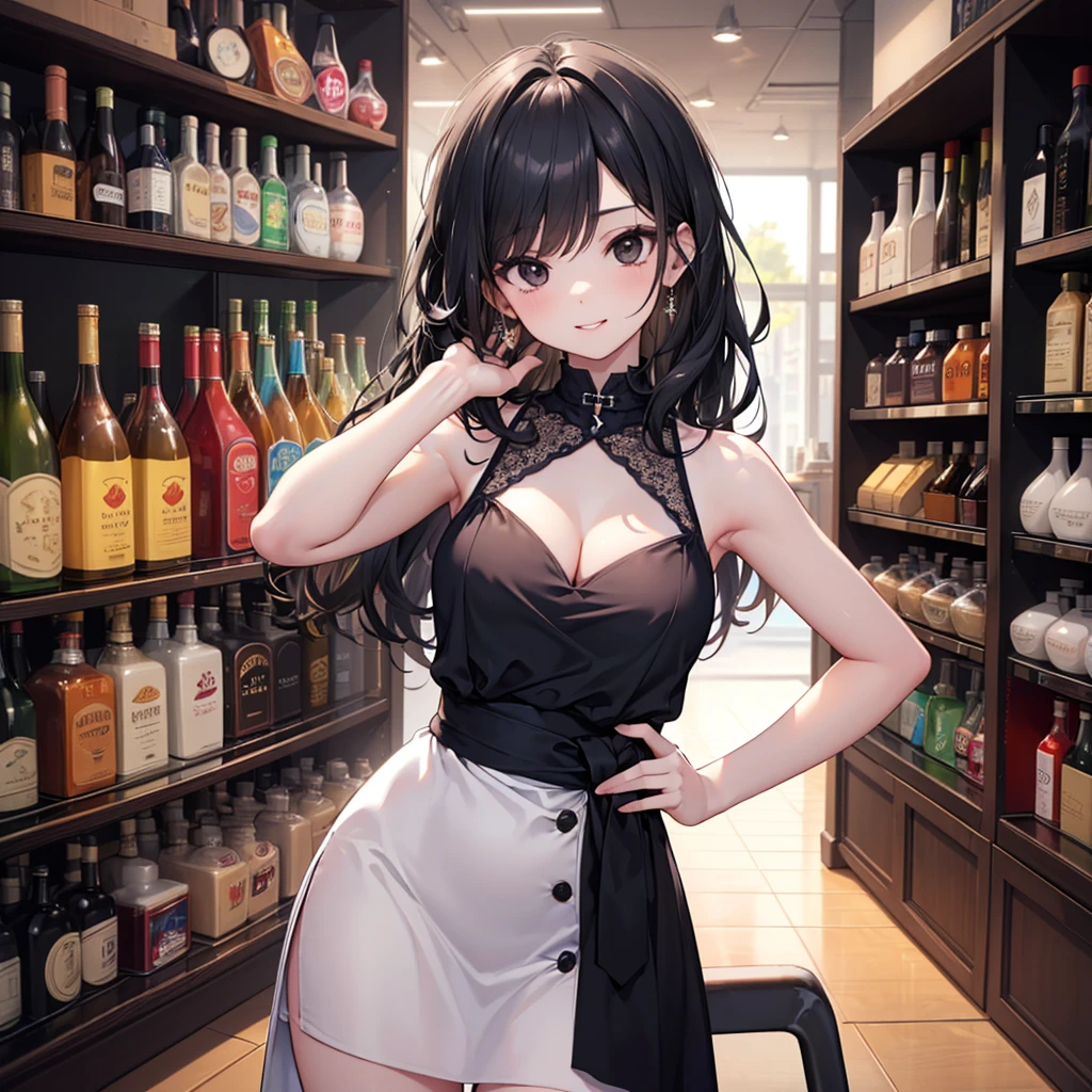 (from below:1.2),(from side:0.9), ((Face)), (Close-Up:0.4), (RAW photo:1.2), delicate and beautiful, wonderful, Fine detail, official art, huge file size, Ultra-detailed, very detailed girl, very detailed eyes and face, Bright on the face、Photorealistic perfect body、Ultra-high image quality、Ultra-high realistic image quality,(with sparkling eyes and a contagious smile),(her thin pubic hair:1.4),(Japan Gal:1.3)、(Teenage face:0.8)、(cute black see-through Military uniform,)、(twin)、(medium-breasted:1.2)、(cleavage of the breast:1.0)、(Gravure Pose:1.4)、(Cowboy Shot、Thigh up:1.0)、Waist slender、(bangss)、(platina bronde hair color:1.1)、(voluminous curly hair:0.3)、(long hair:1.2)、(good lighting)、A smile、Gal Style Makeup、Gal style earrings、Gal style bracelet、(Gal style long necklace)、shopping street,happy smile, smiling,((Very happy smile))、Show shoulders、Complex patterns and transparent materials、Artistic depiction of seductive women, Emphasizes her charming silhouette,famous cafe background in italian,looking at viewer,