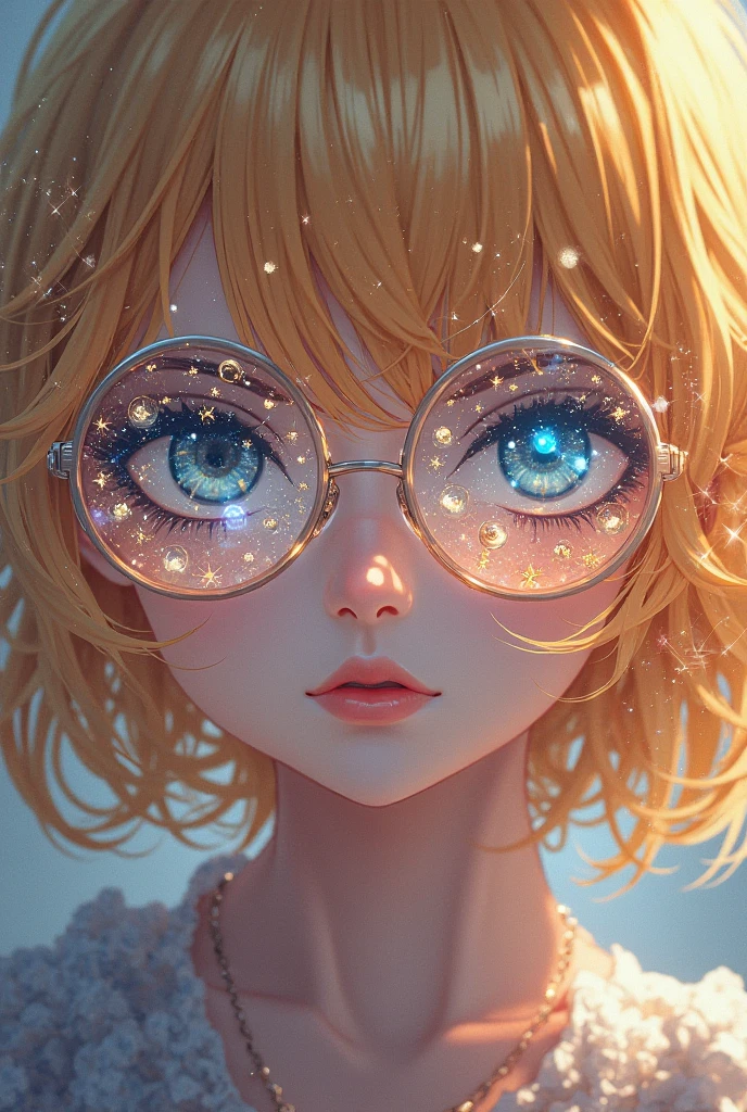 underwear　woman　Angel　Glasses