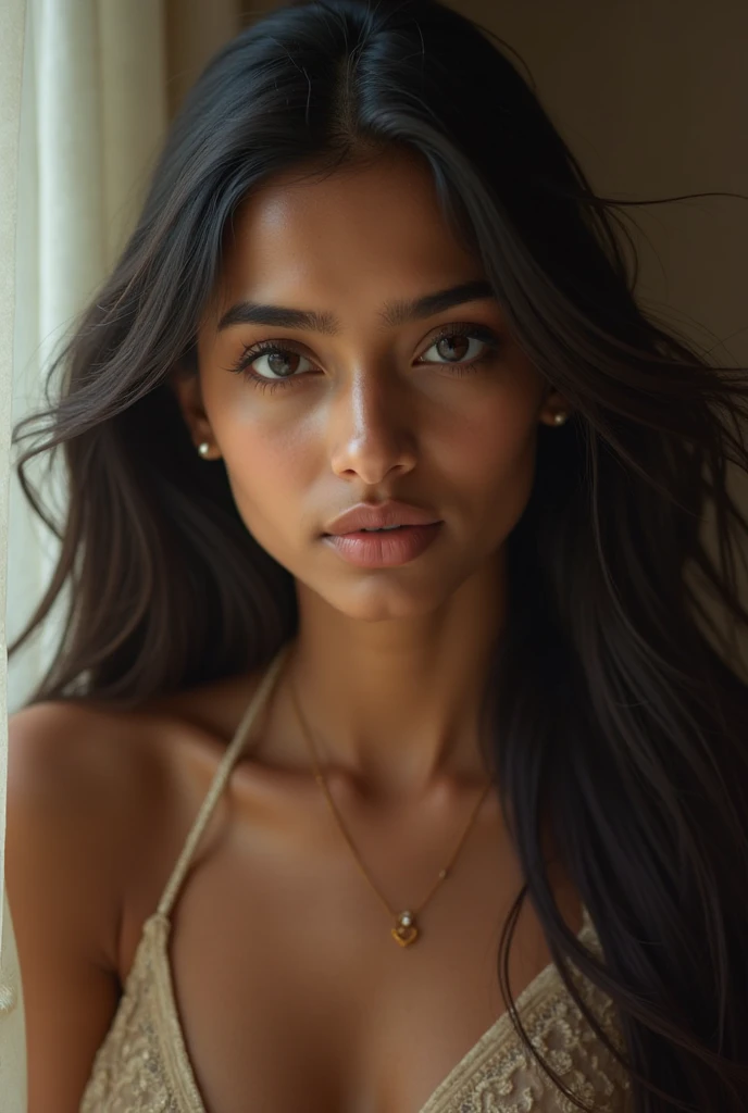 South Indian girl without dress
