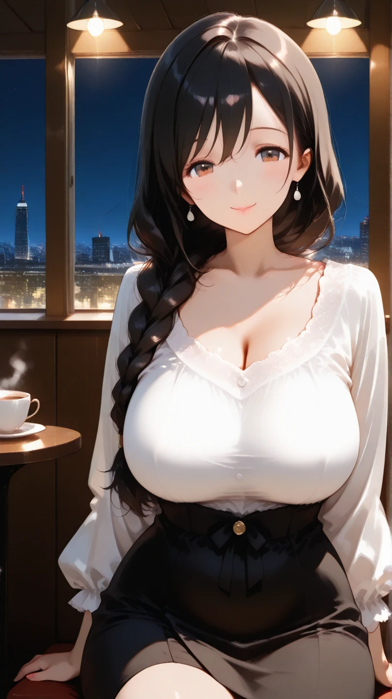 ，big breasts exposed cleavage