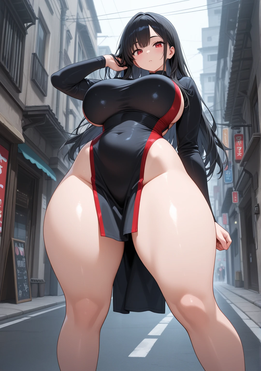 (yaoyorozu momo),(Black Hair)、(ponytail)、(red tight clothes),(HeroAcademia),(True to prompts)、((look back))、((View your viewers))、((Inserting a dildo into anal))、(Rear View)、(Glaring with sharp eyes)、(Super big breasts),(Super big ass)、((Squat))、(Spread the word your legs)、((Fire a machine gun))、(Spread the word your ass)、(Spread the word)、(Busy Street)、(Many people々々々々々々々々々々々々々々々)、(sunny)、(blue sky)、(Best lighting)、{{{Browsing Caution}}}、{{{masterpiece}}}, {{{Highest quality}}}, {{ultra-detailed}}, {{shape}}, {{{Very delicate and beautiful}}},{{extremely detailed CG}}、{{unity 8k portrait}}、{{Fabric Shading}}、{{super detailed skin}}、{{Perfect Anatomy}}、{{detailed}}、{{Dynamic Lighting}}、{{{beautiful detailed eyes}}}、{{{beautiful detailed Face}}}、(Perfect Legs)、(Perfect breasts)、(Perfect pose)、(Perfect body)