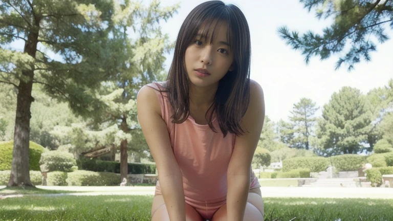 8K, RAW Portrait (Japanese women),masterpiece、Photorealistic:1.2、Realistic, Ultra-high resolution, Highest quality, Real Life Photos ,( During the day :1.1), ((((1 female:1.5)))), (((In the bamboo forest)))、(Cute face:1.3)、Japanese women,((College Girl Fashion))、((22-year-old woman))、((Polo shirt、Jacket、Tight mini skirt、sneakers))、 Short Hairstyles,Slender body,、In the room、 、big, beautiful, beautiful目, Black Hair,(Written boundary depth:1.3)、 ((Dark brown eyes:1.2))、(Realistic skin texture:1.3)、(Immersive atmosphere:0.8、Chiaroscuro:1.2) 、(Look Viewer:1.4)、((Embarrassed look:1.4))、((Red cheeks:1.3))、((From belowの青空:1.2))、(smile:0.7)、((shot))、((A woman rolling up her skirt))、((From below:1.48))、((Crotch close-up:1.52))、((A photo highlighting white panties))、the most beautiful woman in the world、the most beautiful woman in the world、((Spread your legs out to the side:1.4))、(While wearing a miniskirt),((Showing panties to the camera)),
