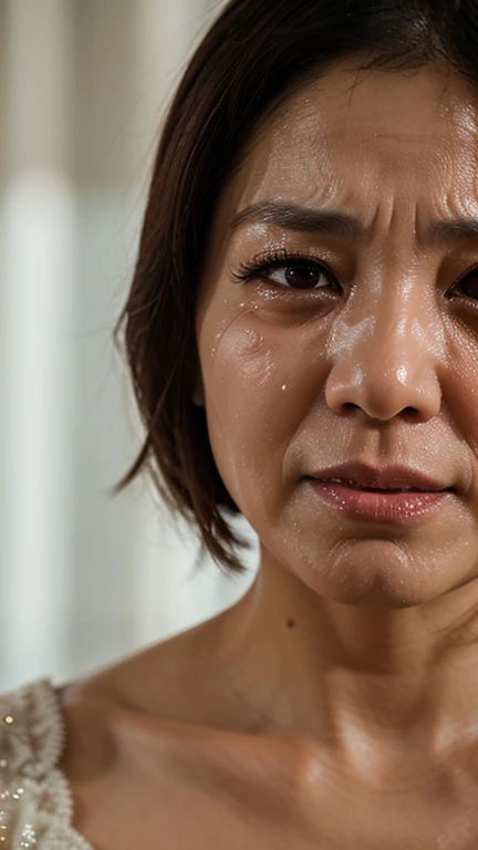Beautiful Japanese actresses,(photo Realistic:1.4), (hyper Realistic:1.4), (Realistic:1.3),Very detailed, Edge Orgasm,face Focus, ((Woman with open mouth)) , Edgy Woman _face、Age 35、Black-haired、 News anchor、,Commuting Train,Inside the train,Train window,congestion,Standing and holding on to the strap,Male passenger in the back,((Sweat)),((skin shining with Sweat))((Clabrasion glistening with Sweat,face shining with Sweat)),,Entrance to the house、In front of the entrance、In front of the shoe rack、White collared shirt,Hair tied up、teacher,Frowning, eyeball, Glare, Frowning, Frowningをする, shout, Big eyes, Crazy Eyes,((oil filter))((Bukkake))((Super Hard Orgasm))Wet Filter,(symmetrical nose)((raised eyebrows, furrowed brow, closed eyes))(A woman who is molested on a train and reaches orgasm)(横face,)((A string of drool drips from the corner of one&#39;s lips、Saliva pools in the mouth))