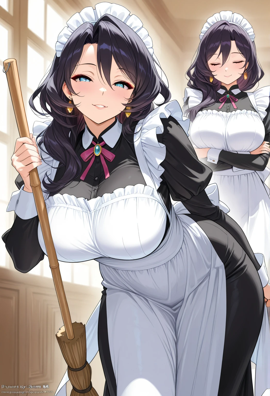 painted smoky makeup, eye shadow, maid girl, silky hair, Wearing hair accessories or earrings, cute smile. she was wearing a maid skirt, white stockings on her legs, and lace gloves. She squatted down and spread her legs. Scenes are random.
((((sexly))))
((Breast milk))
(Big Tits)
pubic hair
((((おちんちんを口にくわえる))))
((((フェラチオ))))