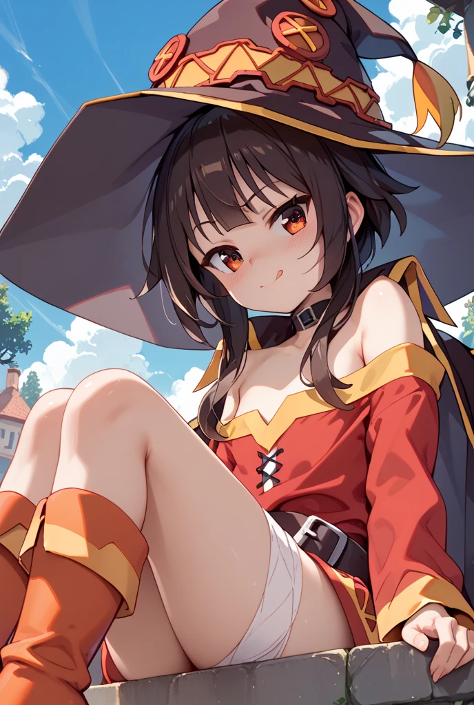 score_9, score_8_up, score_7_up, score_6_up, score_5_up, rating_safe, Megumin masterpiece, best quality,