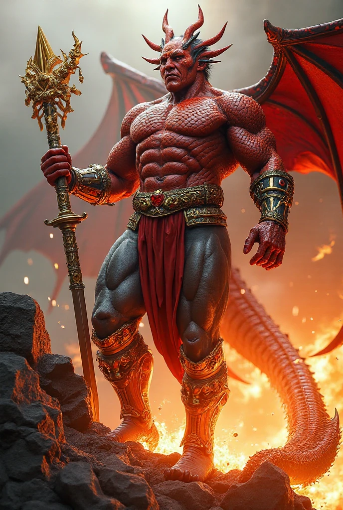 Hot dragon man