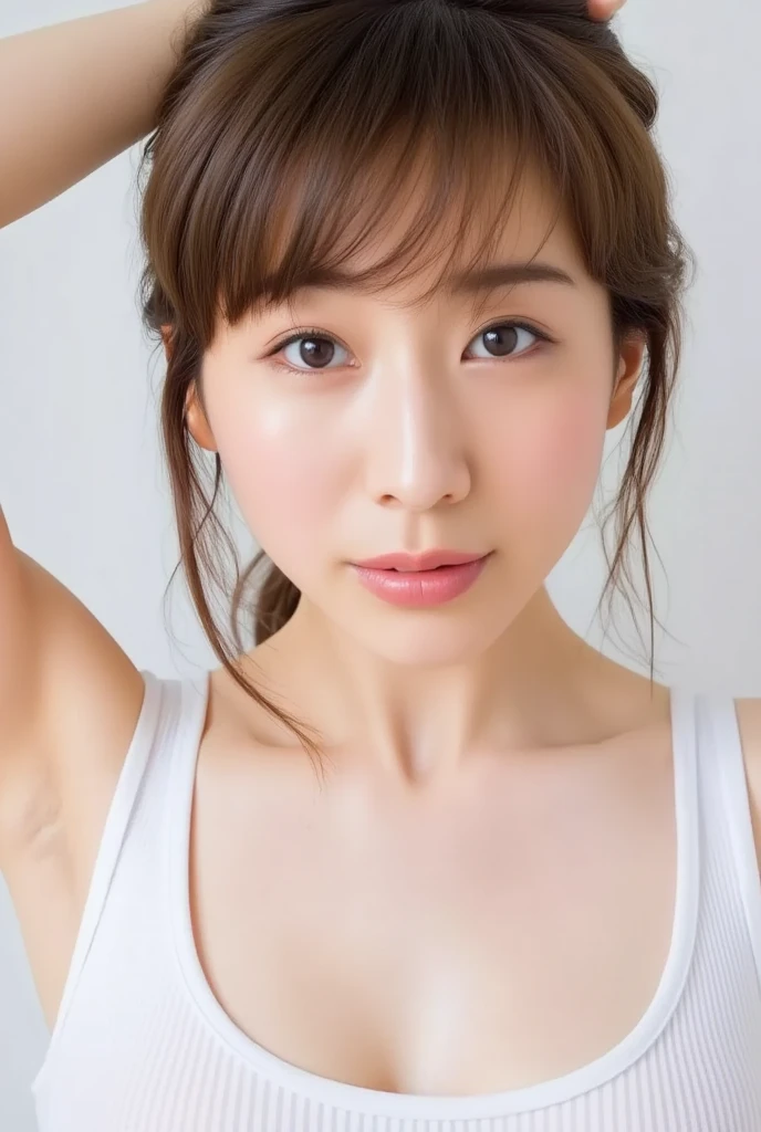 Memory correction:255, Everything modern:1.66, Cute Japanese Women Photos, smile:1.78, 20-year-old, oil, One Length Hair&Hair straightening balm:1.55, (photo Realistic:1.4), (hyper Realistic:1.4), (Realistic:1.3), (Smoother lighting:1.05), (Improving the quality of cinema lighting:0.9), 32K, 1 person,20-year-oldの, Realistic lighting, Backlight, The light shines on your face, Ray Tracing, (Bright light:1.2), (Improvement of quality:1.4), (Highest quality Realistic textured skin:1.4), fine grain, Detailed face,(smile:0), (Emphasis on face close-up:1.3), (Enhances the beauty of skin texture:1.1),((Extremely precise and accurate anatomy:1.0)), (Enhances the beauty of skin texture:1.1), Clean and glowing skin, mesh, thin:1.2, (Realistic:1.3), Realisticなライティング, (Smoother lighting:1.05), 32K, One Japanese woman, fine grain, Detailed face, (Film Grain:1.1),(Accentuates body lines:1.1), High resolution, Natural look, Kind eyes, Improves hair quality, Delicate light and shadow, Transparent muscles, Graceful pose, Beautiful Eyes, Sharp details, Soft light reflection, Beautiful contours, Delicate skin tone, Fine hair texture,Cute Japanese Women Photos,