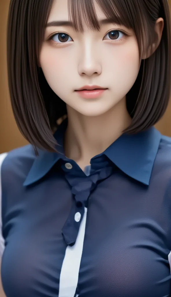 NSFW,4K,((Highest quality)),((masterpiece)),BREAK,((one girl)),(detailed),(in classroom),((One girl)),((perfect anatomy)),nsfw,((nude)),(naked),((19 years old)),((flat chest:1.6)),(stare at viewer with stern eyes:1.5),((one girl)),(bitting own lip:1.1),(angry:0.9),nose blush,(shamefull:1.2),(bob cut hair),(beautiful hair),surprised, ((beautiful realistic face)),((skinny:1.3)),Beautiful Korean Women, Beautiful young Korean woman,Young and adorable Korean face,Gorgeous Young Korean Woman,Korean Girls,Girl cute beautiful face,Portraits of Korean female idols,Young and pretty Asian face,Cute natural anime face,Asian pretty face,((finely detailed face)),((glistening eyes)),((glistening eyes )),((large eyes)),(( pretty eyes)),(detailed),Perfect Face,((One girl)), ((clear eyes)),((show nipples)),((beautiful skin)),((A bow tie)),don't wear anything ,(upper body),(Equal left and right eyes), (nsfw:1.5),(show nipples),(don't wear anything),(nipples facing upwards), correct arm,