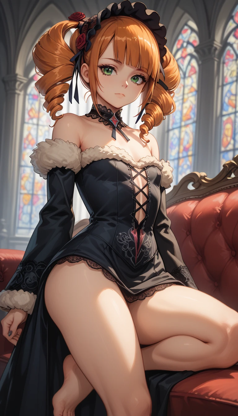 ((best quality)), ((masterpiece)), (detailed), 1girl, off-shoulder baggy sweater,clothes too big, exposing,(little chest),(big forhead:1.2),(beautiful big eyes:1.3),extremely detailed cute anime face, (((flat chest))),((((long twin braids,tight braids,long braid,braided hair,long hime cut,colored inner hair)))),intricate eyes,beautiful detailed eyes,symmetrical eyes,(((detailed face))),beautiful detailed lips,(nsfw)), ((downblouse, ???????)),(baggy, sagging clothes, ???????, downblouse), dynamic pose,looking at viewer, (((embarrassed))),(horrified expression),(crying),highres,(best quality),(ultra detailed,extremely detailed),perfect face details, ((masterpiece:1.4, best quality))+, (ultra detailed)+, long twintails, cute girl,blue clothes, (flat chest:1.3), NSFW, small breasts, prominent collarbones, skinny arms, flat stomach, visible hip bones, long hair, red hair, white hair, blonde hair, dark hair, ponytail, thick ponytail, heavy ponytail, small breasts, NSFW, perfect face, NSFW Fluttering lace flared dress with frilly petticoats, pleated petticoats, lolita dress, petticoats gothic lolita, complex lace boots, side-lighting, gothic lolita aesthetic, NSFW, beautiful small breasts, small breasts