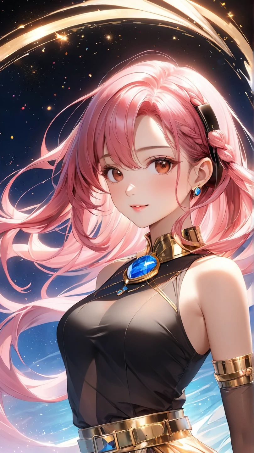 anime style; 3d; glitter; female; human dragon fruit