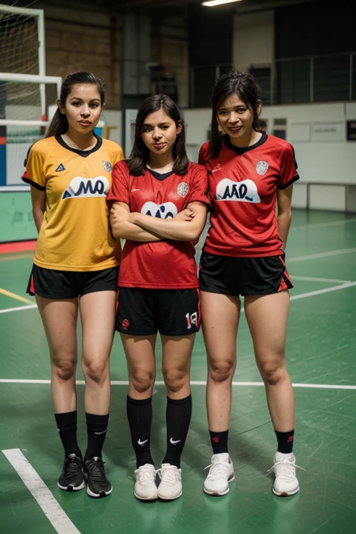 2 rival soccer teams