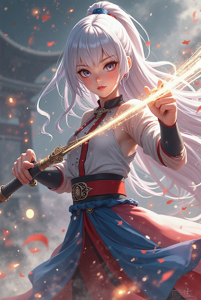 Japanese style with sword
