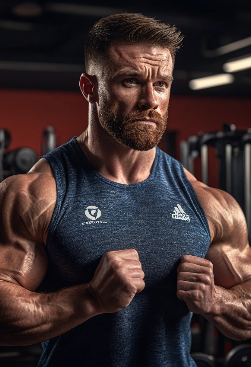 25 years old muscular auto mechanic upper body bare in shorts body full of oil 