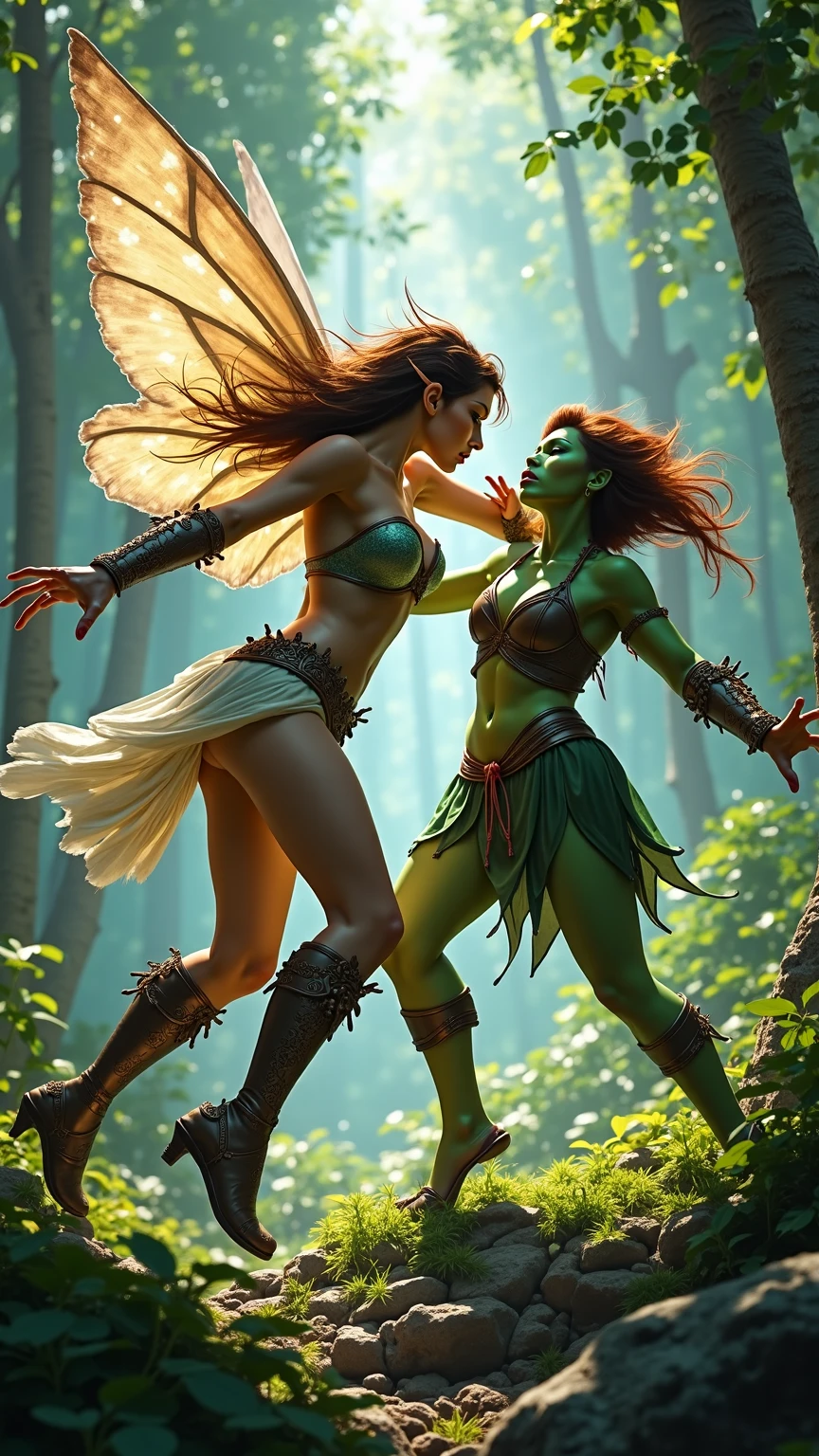 (street Fighter 2 16 bit game) DC character 'poison ivy' has animated plant (thorn,vine,flower) beasts to demolish a horde of zombie (rotten people) emerging from a swap, moonlit swamp, show the epic battle of plants vs. zombies, (bonus round destroy as many zombies as you can with Poison Ivy's plant lash attack)