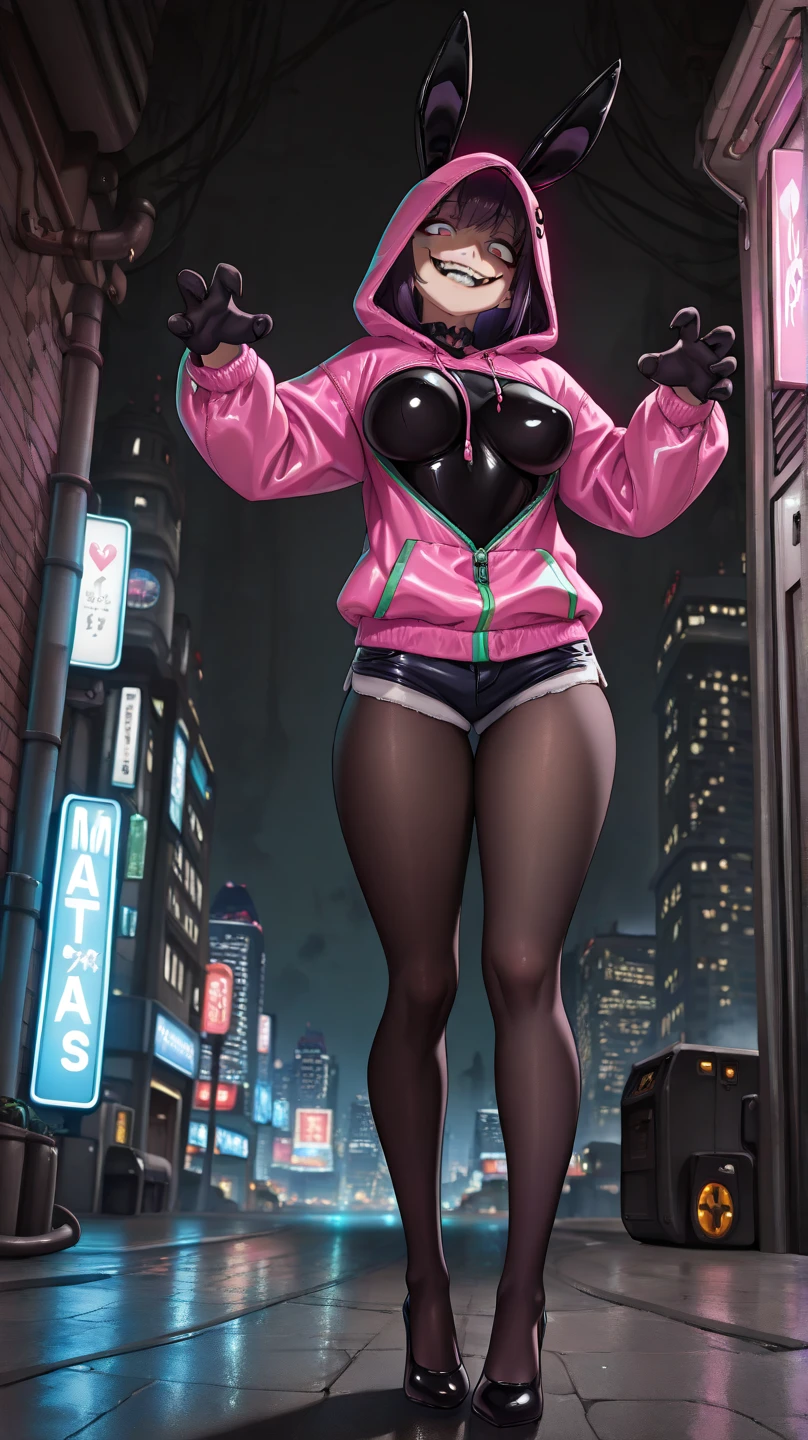 “The setting is ‘loot’ (target parody) black men with huge pink lips and wide mouths are running out with stolen screens and tv”