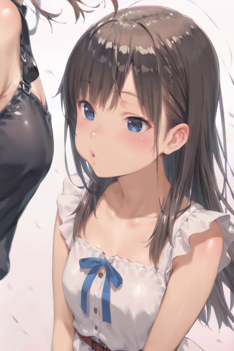 (((Browsing Caution, Close Up Facial , Front view , From below , Movie angle))) ,(On all fours), break 1girl, Twin tails、Young Girl、、10 years old, (close your eyes),(((Embarrassing, Excited, Fascinating, In the heat, orgasm,Blushing,shortness of breath, Very humid,vapor、Man grabbing woman's breasts))) , break (((Bright pink and green hair))),(Semi-long hair tied in one piece、Add a light pink ribbon to the end.:1.3),(((Two-part bangs , middle part, Bangs parted in the middle, Side-swept bangs))), (amount:1.3), (Small breasts:1.0) ,((Sweaty skin, Dripping , girl trembling with Sexual climax, Cum in pussy, pubic hair)) ,Thin dots, feminine, Slightly muscular, Dynamic pose,((((vagina,Sex, A boy and his penis,Heterolo, Women in front and men in back , dorsal position, Cum in pussy, pubic hair)))), break, (((White - Solid - Short Sleeve - Safari Shirt ,Bottomless))), break, (((Midnight,On the bed))),(masterpiece), (Realistic), (Highest quality), (Super detailed), wonderful, ((A face with attention to detail)) , clavicle, High resolution , (Super detailed), Smooth, 16K, Vibrant colors,vagina,Sex,