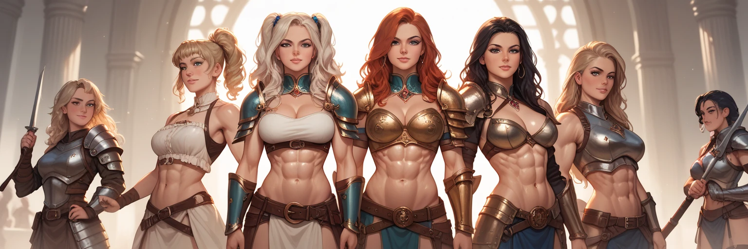 (Masterpiece, ultra detailed: 2), (best quality: 2), (beautiful woman: 2), (beautiful face: 2), matching face structure, matching neck, matching skin tone, matching trapezius muscles, matching hair, slight smirk, big eyes, orange eyes,