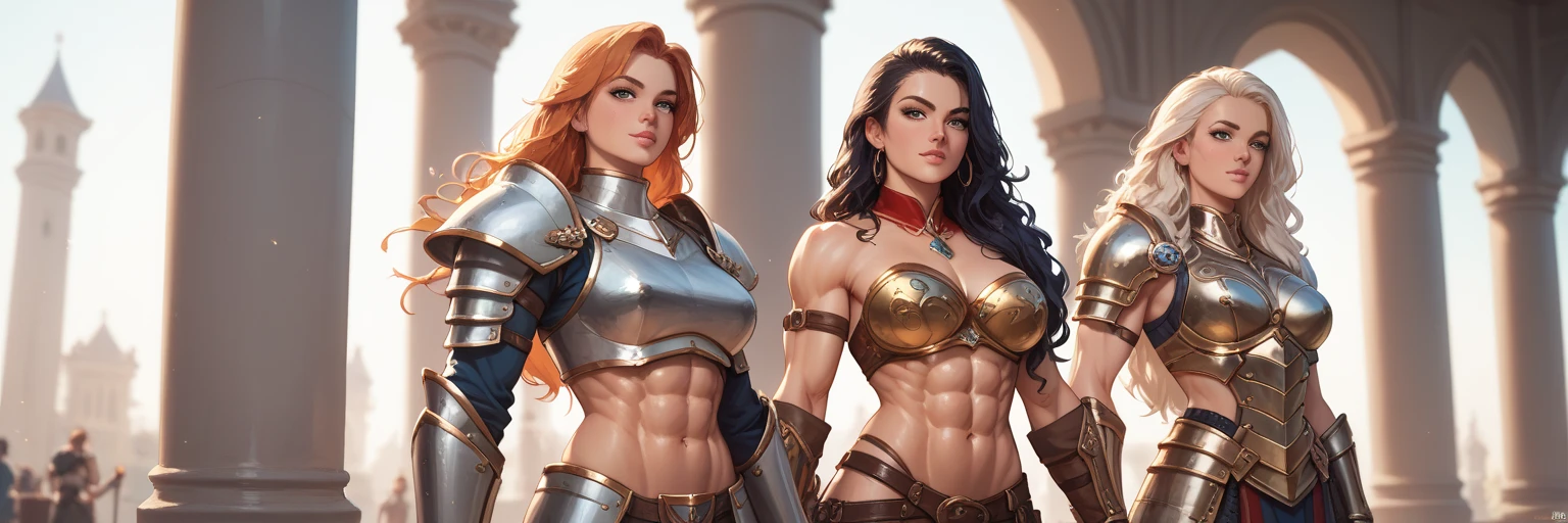 (Masterpiece, ultra detailed: 2), (best quality: 2), (beautiful woman: 2), (beautiful face: 2), viking warrior woman, (((muscular))), (big breasts: 1.9), sexy