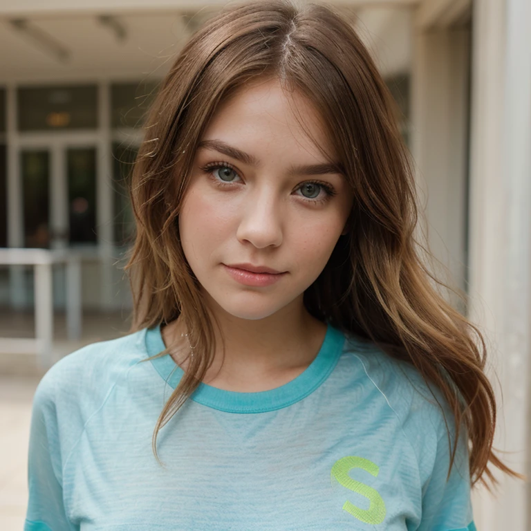 portrait of S471_CarolinaKris,a gorgeous woman,in a (garden:1.1),wearing a (sweatshirt),(ponytail),(4k, RAW photo, best quality, 50mm, depth of field, ultra high res:1.1),(intricate, photorealistic, cinematic-shot, masterpiece, ultra-detailed:1.1),