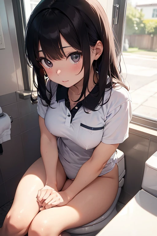 ((Highest quality, 16K, masterpiece: 1.3)), ((small胸、10 year old girl、Small Head)), Beautiful Woman with perfection Figure: 1.4, Slim Abs: 1.2, ((Beautiful glossy brown hair)), ((small: 1.4)), ((K-POPアイドル: 1.3)), ((Twin tails))、((shower, White Water)), ((field)), ((stop temporarily)), ((Fascinating)), ((ピンクのsmall美しいNipples)), (((naked足の)))、(((((frontage)))))、((Hips))、(((naked足の)))、(((Spread your legs)))、(((Split))), (((excessive cum on bady)))、(((vaginal penis)))、超リアルな 16K cg, perfection Face, perfection,  (blush: 0.5),masterpiece, Professional artwork, Famous works of art, 優しくsmile, A big smile, Beautiful Eyes, ruddy skin, perfectionな指, Beautiful Hands, Depth of written boundary, Realistic: 1.3, (Cinematic composition: 1.3), (HDR: 0.1), Accent lighting, naked, smile, athletic body shape, Legs apart, Raising his leg, double eyelid, eye contact, Nipples, whole body, From head to toe、naked足、(((Tied up with rope and vaginal penis in public toilet)))。