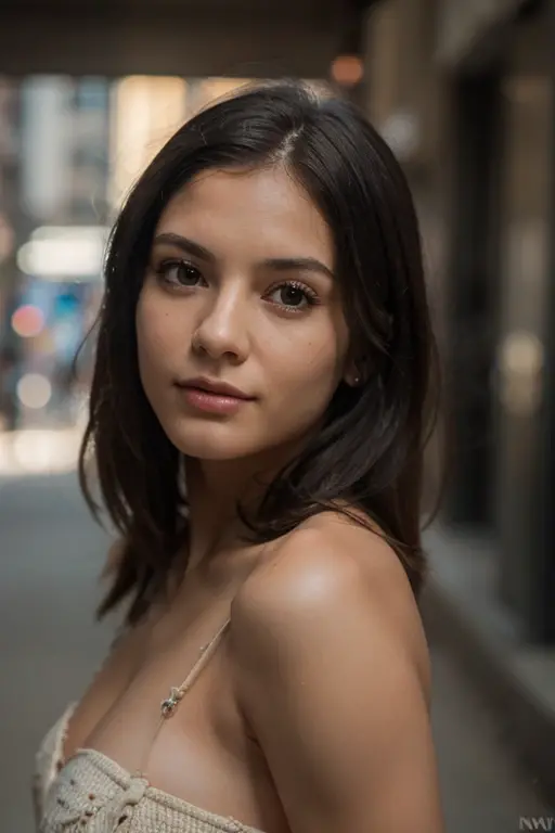 Glamorous half-length portrait, Nikon D850, F1.6 lenses, 200 mm, DSLR, 22 megapixels, ((A data networking center where there are many servers that is modern)), Photo of a stunning 20 year old Portuguese girl, with concentrated look and serious expression. Her radiant skin and loose brown hair highlight her natural beauty.. Complete the look with a white silk blouse, that gives it a touch of elegance and sophistication. (((small natural breasts))), (Little girl), symmetrical face, eyes the color of honey, photorealistic, Photography, (bright natural lighting), gorgeous, (Masterpiece), Best Quality, high resolution, extremely detailed, cinematic lighting, (((very narrow waist))), rich colors, Hyper realistic, realistic texture, Minimalist earrings, nice pulse, (earrings), Fuji Superia 200, 8k