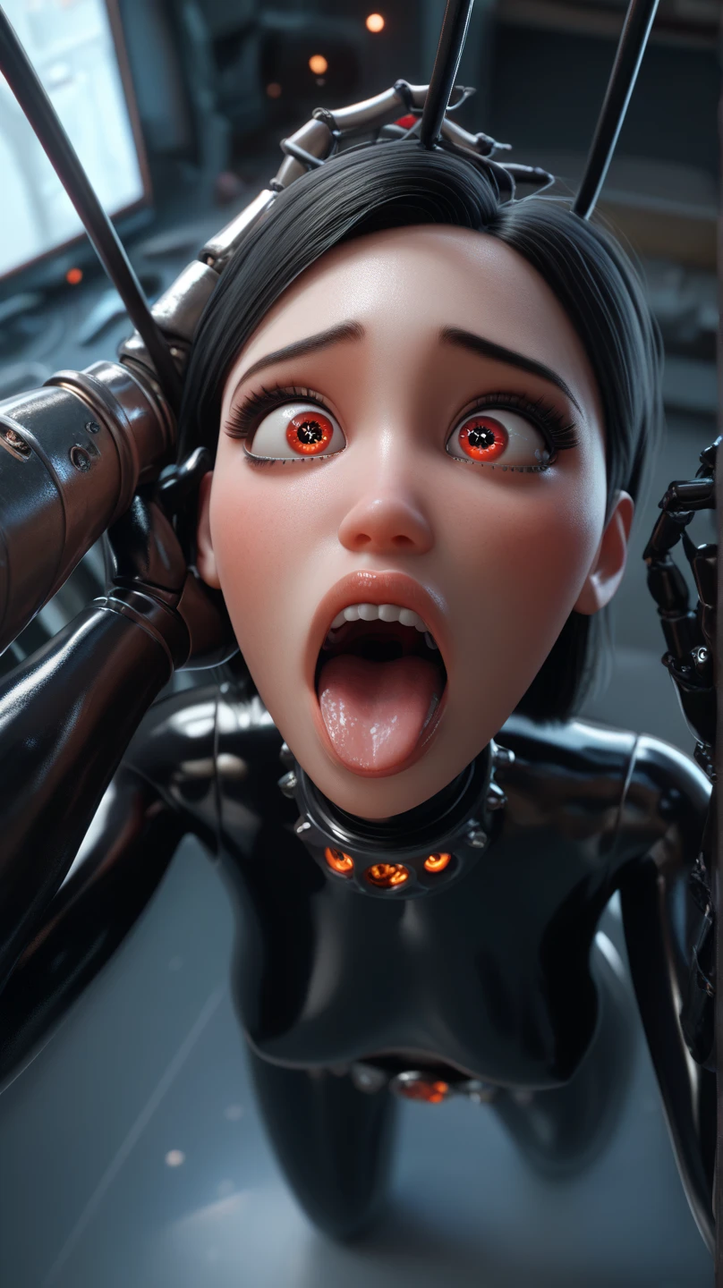 (masterpiece:1.3, Best Quality:1.3, High resolution:1.5, 32K HDR:1.5), (Perfect portrait of the Trinity00:1.85, Short hair, full nude:1.5, long boots:1.15, Perfect Anatomy:1.1), (Ultra detailed eyes:1.15, hyper derailed face:1.3, Perfect slim body style, Detailed mouth:1.1, Detailed skin texture:1.4), (Atmospheric lighting), Shot with Aricum LT camera, (In an abandoned barn:1.2, ultra gigantic tits:1.8), (squatting and opening legs:1.35, showing shaved armpits:1.5, Tongue out:1.9, Ahegao:1.65, Dark atmosphere:1.1),