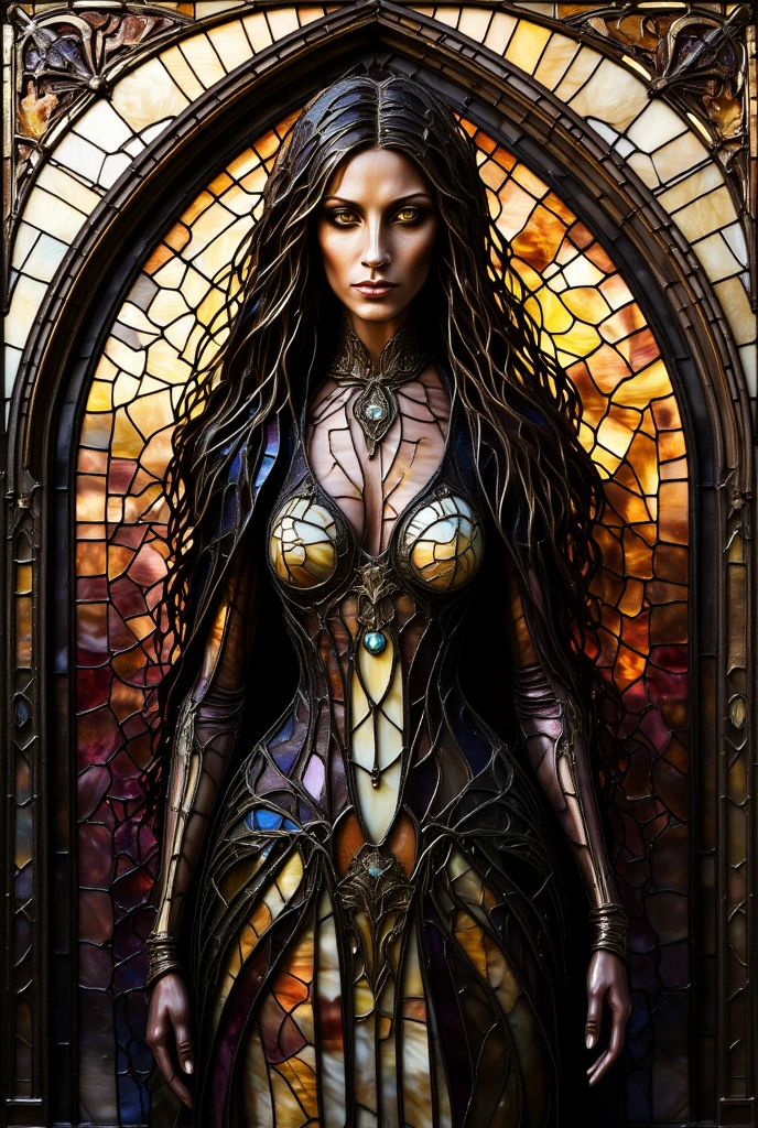TaniaRussofQuiron woman, 
1girl, A full portrait of a futuristic dystopian, elemental particles, a captivating Quimera (mystical:1.3) with a mesmerizing fusion of a lion's mane (majestic:1.2) and a serpent's scales (sleek:1.1), vibrant feathered wings (enigmatic:1.4) spreading in iridescent hues. Adorned in regal armor (ornate:1.3) infused with alchemical symbols (mystical:1.2), a sleek exoskeleton (glimmering:1.1) enhances its imposing presence. The setting unfolds in a labyrinthine techno-forest (intricate:1.3) amidst a cascading waterfall (serene:1.2) that glows with bio-luminescent flora (ethereal:1.3). Capturing the spectacle, a state-of-the-art camera (sophisticated:1.4) equipped with a wide-angle lens (expansive:1.2) brings the surreal tableau to life. The natural lights dance (dynamic:1.3) playfully, casting an enchanting aura on the Quimera. The photographer artfully captures the mythical being in a candid pose (graceful:1.1), emanating an aura of power and tranquility. The photograph showcases the intricate details of the Quimera's features, highlighting every exquisite contour and shimmering scale. The ethereal atmosphere accentuates the essence of this extraordinary being, evoking a sense of wonder (enchanting:1.2) and fascination (intriguing:1.1). The observer is drawn into the visual masterpiece, lost in the melding of fantastical and cybernetic elements. This portrayal of the Quimera stands as a testament to the artist's vision, encapsulating the essence of a mythical creature (enigmatic:1.3) living harmoniously in the futuristic realm.
<lora:quiron_TaniaRussof_v5_Lora:1>