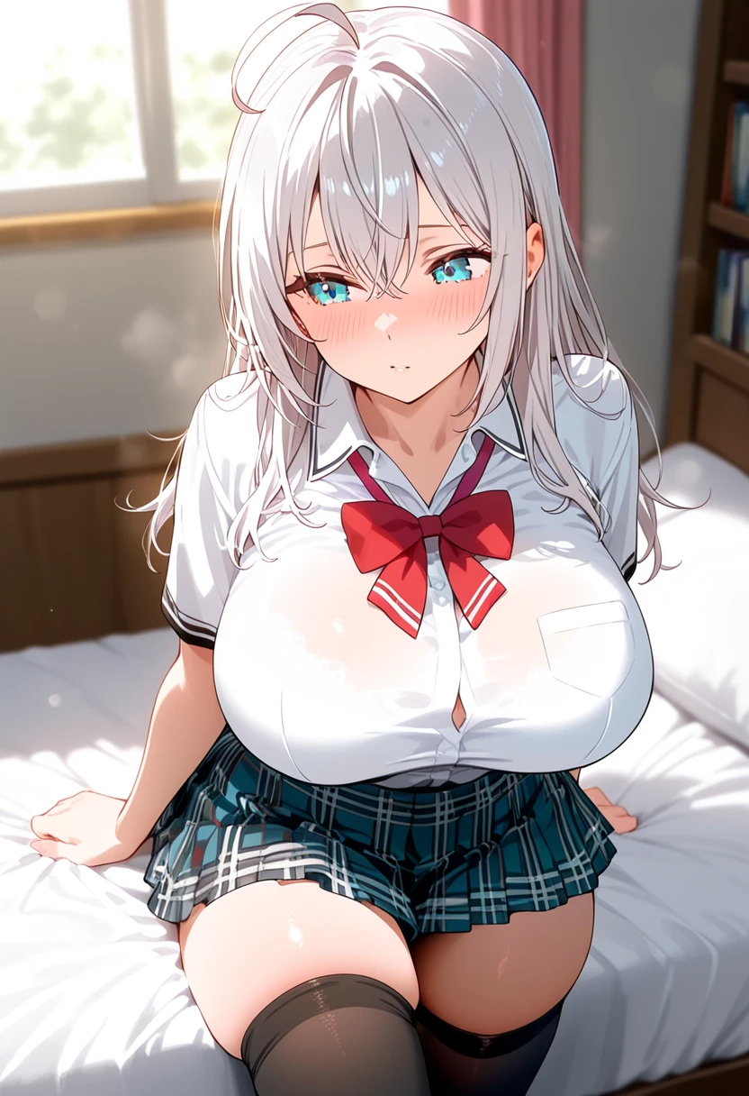 (Very detailed illustrations、Bright colors:1.2),(anime:1.5)(masterpiece, 8k), (最high quality, high quality:1.4), Perfect Anatomy, Very detailed,masterpiece background,, v8k wallpaper,Perfect design,Award-winning art、(5 years old、White Beret,white cape,huge tits,Climax,Climax、ecstasy、Noumikudryavka,Platinum Blonde Hair、hair ornaments,blush、sweat,steam,orgasm,pussy juice ,spoken heart,Kindergartener、、ruffle skirt、cleavage,bedroom、Cowgirl sex on top of a man、wide view,spread legs,cute eyes,Get angry:1.5)
