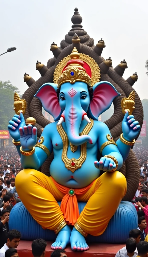 Hindu God Ganesha best quality sky on stand