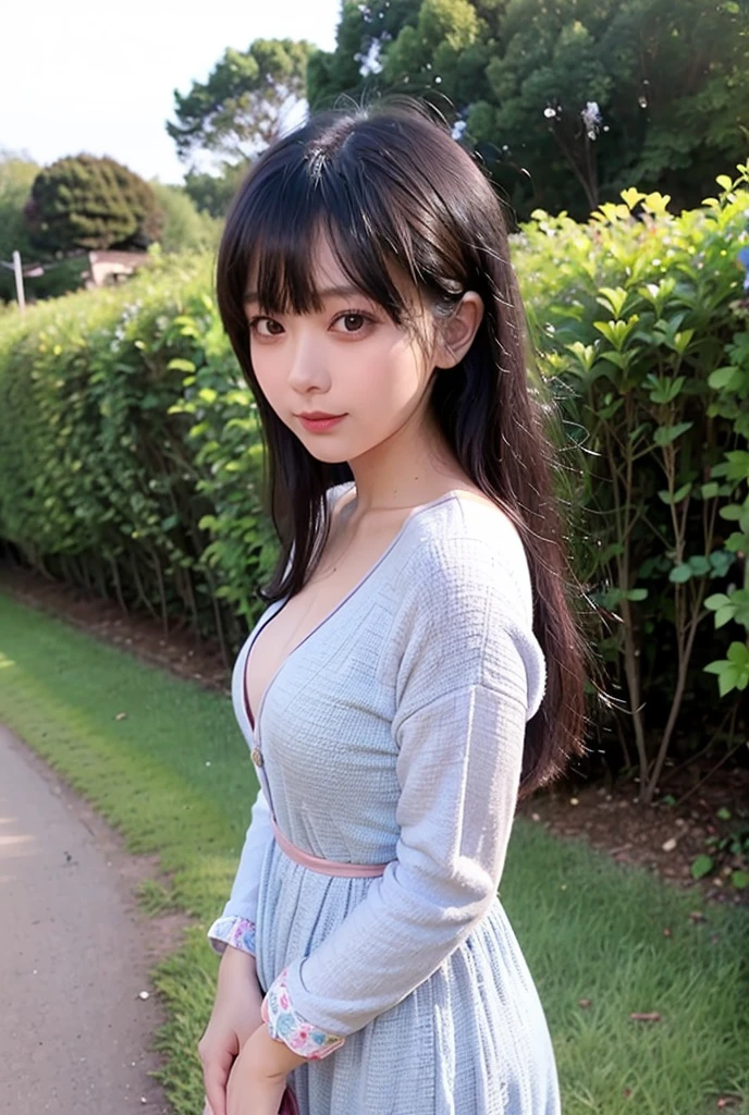 a beautiful japanese girl, very cute high school girl assassin, detailed portrait of innocent 16 year old virgin, in a mountain path, (off-shoulder silver breastplate), (purple long maxi-skirt:1.1), (purple arm cover, silver booties), ((full body, plopping down to a sitting position:1.1)), ((blush, cry, open mouth:1.1)), she was paralyzed with fear, (cold sweat, body soaked in sweat), translucent skin,
gaze averted, cute double eyelids and black eyes, tears streaming, small breasts, cleavage, glossy straight medium black hair, asymmetrical bangs,  ((best quality, 4k, 8k, highres, masterpiece, ultra-detailed, realistic, photorealistic, photo-realistic, intricate detail, highly realistic:1.3)), dramatic lighting, muted color palette, cinematic composition, emotional portrait