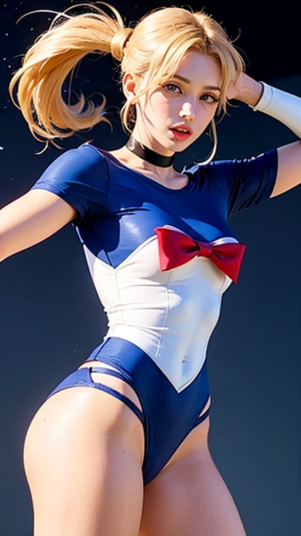 Bloody、((Painful look))、that is、defeat、Turning a blind eye、Bishoujo Warrior、((Sailor Senshi Uniform))、​masterpiece, top-quality, hight resolution, Mer1, tiarra, Sailor Senshi Uniform, 12year old,(((Sailor Mercury:1.3,Ami Mizuno))),a blue skirt, Blue sailor color, tiarra, the bow, knee boots:1.3, a choker, white glove, Blue choker, elbowgloves:1.3, jewely, 耳Nipple Ring, pleatedskirt, Raise:1.5,Very short skirt:1.5、Show panties:1.5,