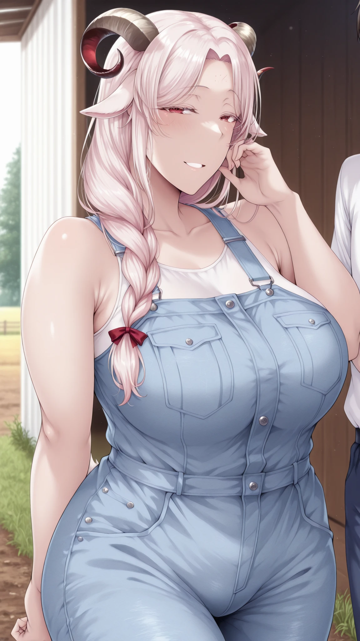 ((masterpiece)),((best quality)),ultra-detailed,illustration,1girl, solo, breasts, pink hair, cleavage, food, blue eyes, long hair, bench, takoyaki, sitting, smile, skirt, plaid, blush, plaid skirt, looking at viewer, eating, collarbone, holding, casual, outdoors, park,Beautiful body,Beautiful Nose,Beautiful character design,perfect eyes,perfect face,alluring,wallpaper,perfect lighting,Colorful,ultra highres,4K,photography,(Beautiful, large breasts:1.2),(beautiful face:1.2),(narrow waist),(full body:1.2),shiny skin,anime screencap,nsfw,<lora:Charlotte Hazelrink:0.7>,