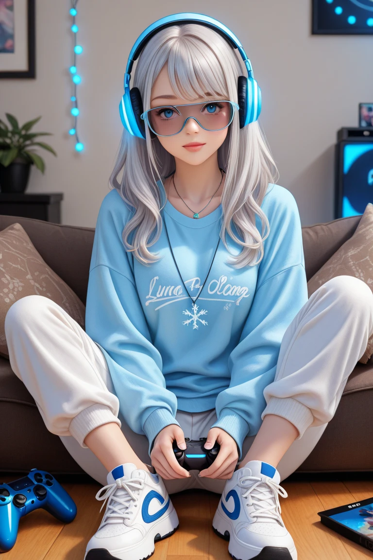 <lora:stylized_3dcg_v4-epoch-000012:0.8>,  hyper detailed 3d, 1girl, looking at viewer,  big hair, absurdly long hair,
sitting, full body,  clutter girl's lovely room, hugging stuffed animal,  fluffy hoodie with animal ears,
masterpiece, best quality, 8k, detailed skin texture, detailed cloth texture,  beautiful detailed face, intricate details, ultra detailed, zentangle,<lora:hipoly_3dcg_v7-epoch-000012:0.2>, hiqcgbody,