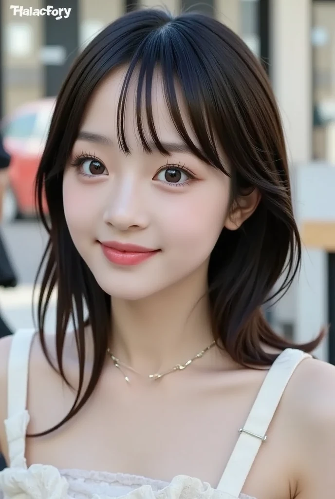 highest quality,Photo quality,Ultra high definition,Cute as a little sister,actress,Small and cute,inverted triangle face,short bangs,