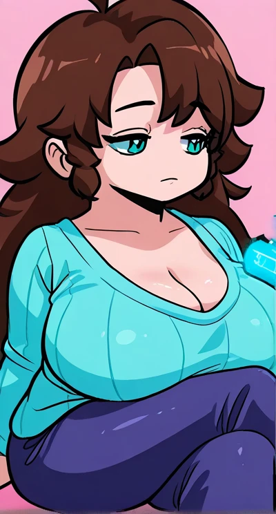 Misae Nohara, (Mother:1.3), (absurderes, 8K, 4K, masutepiece, hyper extreme detailed:1.2), Best Quality, Perfect Anatomy, Perfect face, Look forward, High humidity, (Sweaty:1.3), (Huge breasts:1.7), (Pink sheer nightgown:1.3), (Bedroom:1.3), (alone:1.5), (Brown eyes:1.2), Naughty look, smile, Firm and pointy huge breasts, Standing with chest out, See-through clothing, Showing your chest, nude