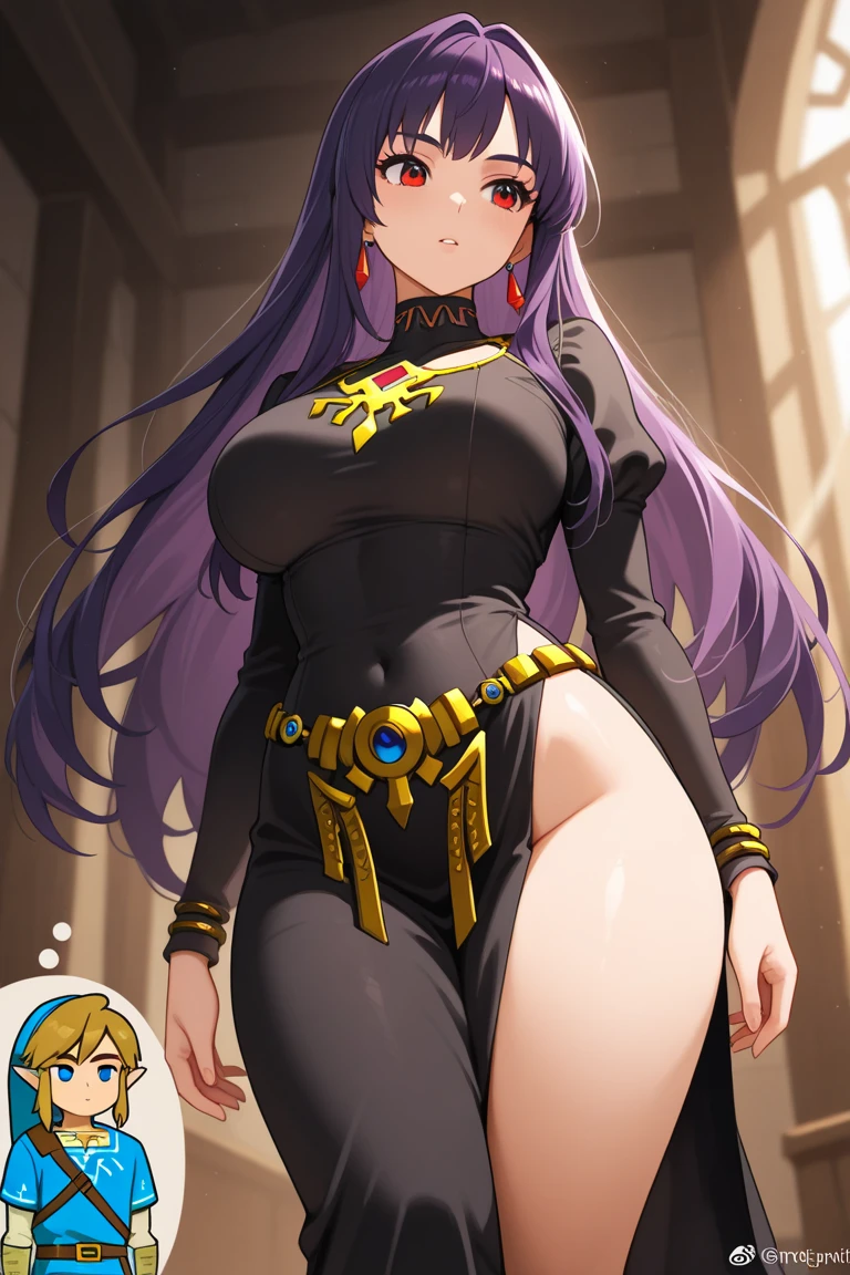 (masterpiece, high quality), albedo, succubus, glowing yellow eyes, muscular, curvy hourglass body, slim waist, wide hips, sexy fishnets, spidernet, dark black background, steam, sweat, erotic smile, abs