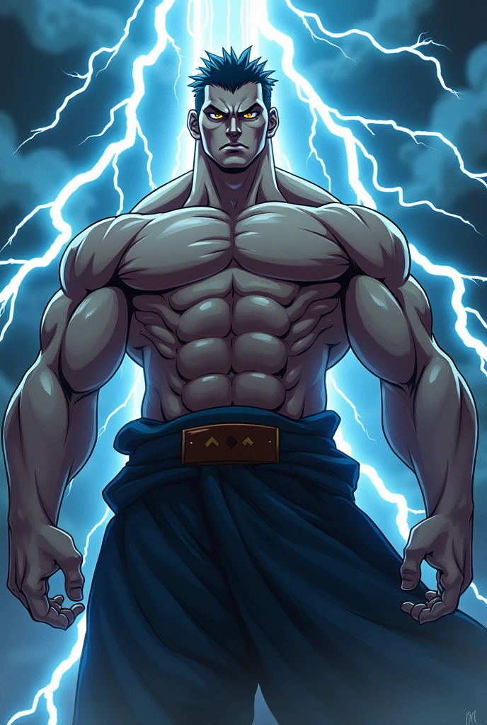 ((Top Quality, 8k, Masterpiece: 2), fit teen boy with gray skin, david laid, (Male Focus), armpit, masculine shape, masculine, rough, raised , sexy, correct anatomy::, photorealistc, model, Full Body, almost naked, POV, top angle,correct anatomy, explicit content,bara, pubic hair, dripping, very short hair, dark brown hair,(sweat:1.3), bodily fluids, precum, pain expression,hd, dark shadows, (black loincloth:1.5), handsome man with dark gray skin and a toga wrapped around his waist, white hair, short haircut, wavy hair, curly white hair, man with gray reptile scales on his skin, scaly skin texture, stormy background, black clouds in the background with red lightning, 8K, artgem, (gray skin:1.75)
