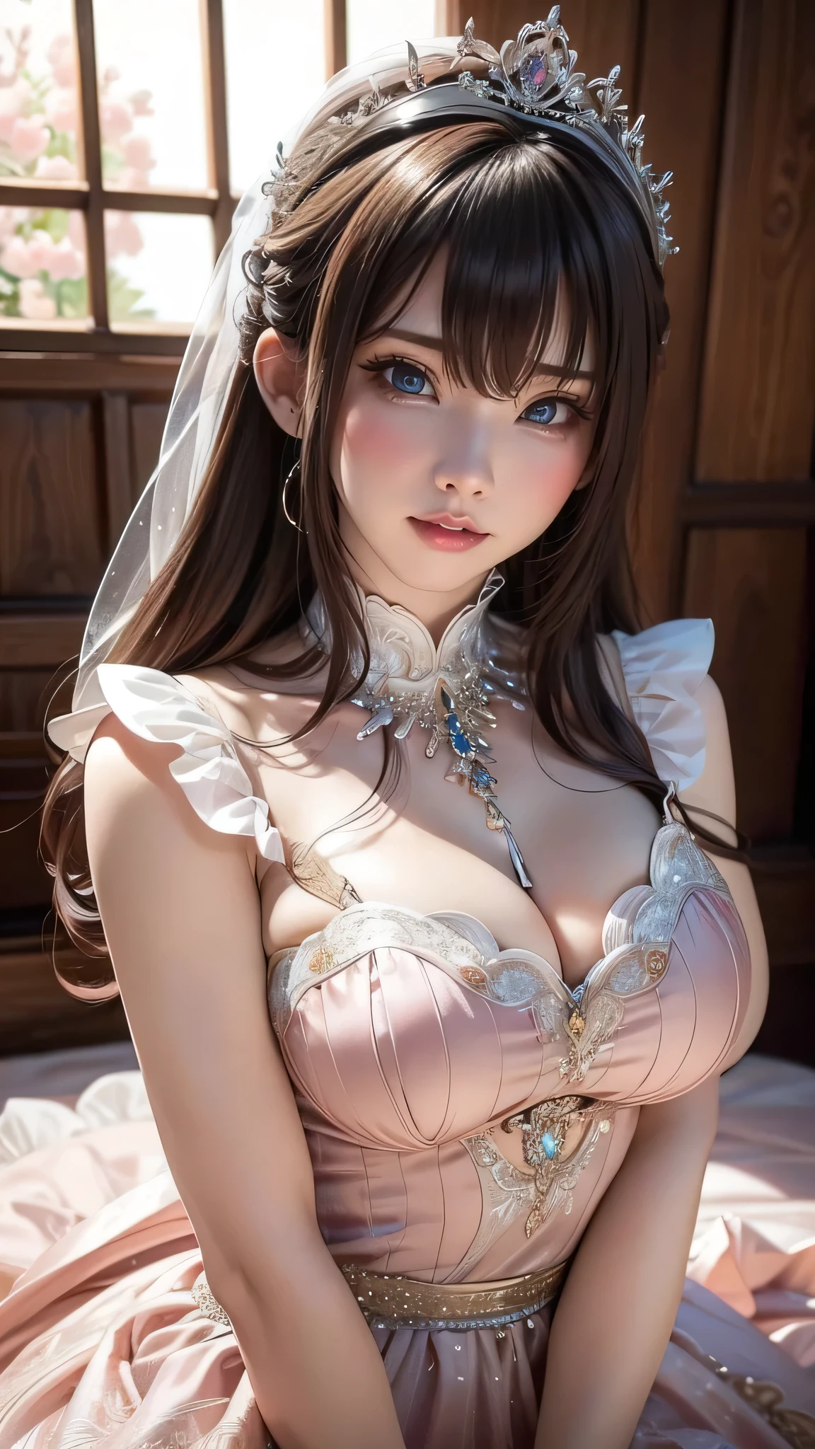 realisticlying,13yo girl,Sit in front of your body、Wearing classical ballet costumes,Face Real,Looking up from the bottom、Face smile,Greedy cleavage emphasis,Opera House,Breasts enlarged,Cleavage emphasis,Extra large zoom on chest,Extra large zoom of faces,sexly