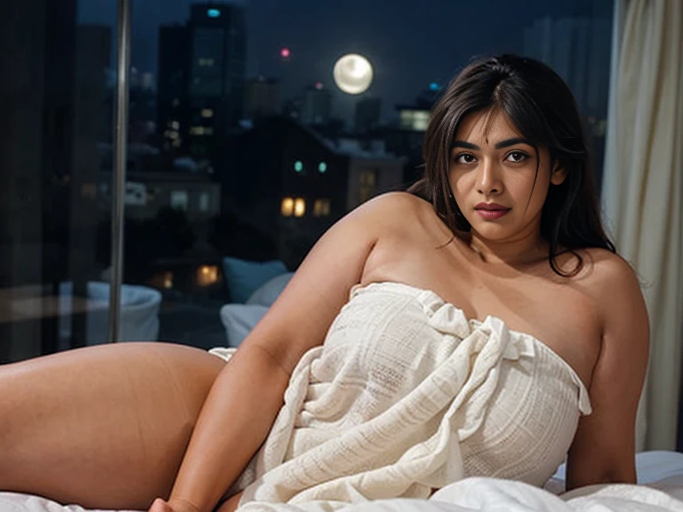 Mallu, curly hair, in skirt, indian curvy figure woman in bra and panty , city life, richest woman, (Kerala, mallu), indian, editorial photograph of a 30 year old woman), (highly detailed face:1.4) (smile:0.7) (background inside dark, moody, private study:1.3) POV, by lee jeffries, nikon d850, film stock photograph ,4 kodak portra 400 ,camera f1.6 lens ,rich colors, hyper realistic ,lifelike texture, dramatic lighting , cinestill 800, wavy hair, messy hair, short hair, mischievous smile, blue hair, freckles, white skin, blue eyes, bodybuilder, thelema, scarlet woman, greek goddess, goddess of night, goddess of magic, astral plane, witchcraft, babalon, Lilith, Pombagira, red full moon, blue jacket