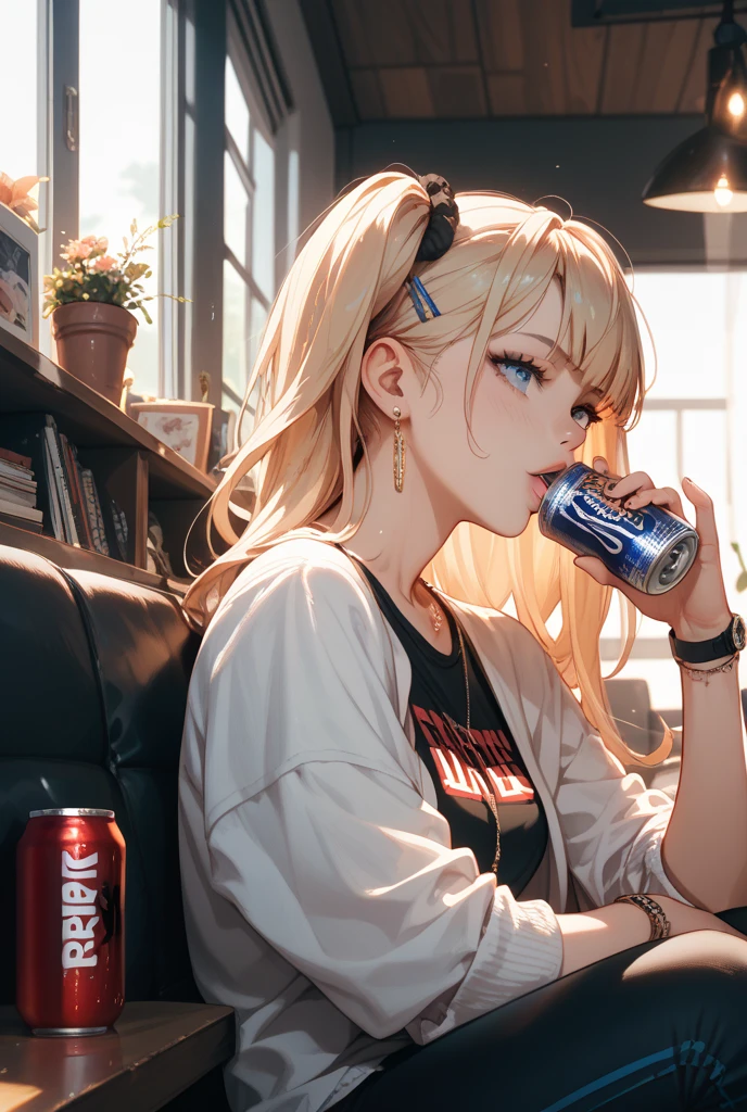 (Cinematic Digital Artwork: 1.3), High quality, masutepiece, of the highest quality, Super Detail, Illustration, [4K Digital Art]、 lndswgnr, (Sharp Focus: 1.5), (Moody lighting:1.2), depth of fields, Bokeh, 4K 、High resolution, ultra-detailliert, the Extremely Detailed CG Unity 8K Wallpapers, Realistic, Photorealsitic, Raw photo, beautifull detailed face, pale skin, realistic glistening skin, Detailed Cloth Texture, detailed hair texture, Perfect body, Beautiful face, acurate, Anatomically correct, Highly detailed face, Eye and skin texture, Natural neck length, (Beautiful eyes), (Beautiful hands), (Glossy skin:1.2), thin legs, Thin feet, Detailed people、A detailed face、细致背景、 



(Live action、Intricate details)、bionde、short-hair、



Dramatic makeup、makeup、Pinky Pink Lip Stick、eye make up、mascara、eye liner、eye shadow、Light purple eyes


(((Ahegao, , Sweat,)))、One Woman, (Drunk:1.4), OL 、 pantyhose, heels, apartment stairs at night, Spit out vomit, (Drunk and stumble:1.2), high-heels、While drinking a can of beer、Perfect human body、Holding a can of beer、Beautie、