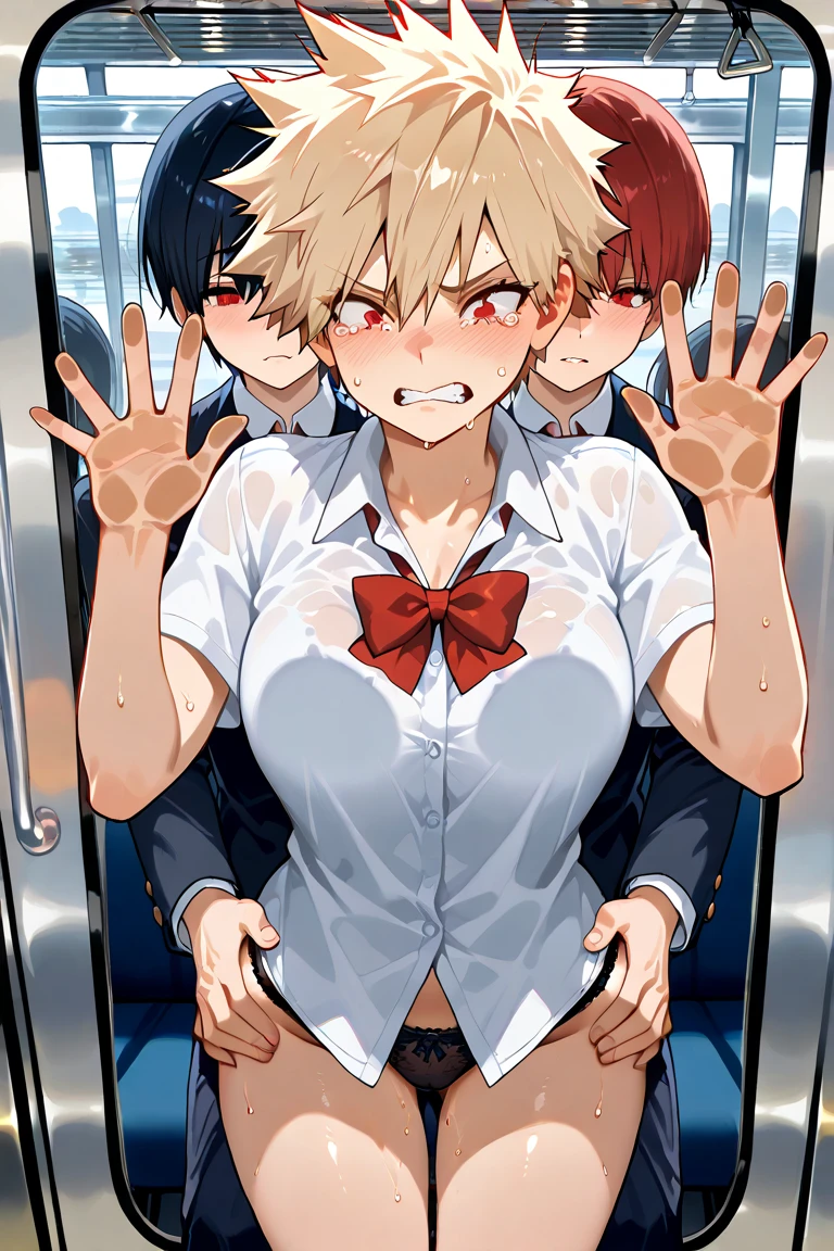 Creampie、((short hair , Black Hair, blue eyes、レイプされるmaleの子、male、Flat Chest))、Spread your legs、penis、、Creampie、orgasm , (((maleの子1 person)), 1 person, trembling,Excess semen,Perfect Anatomy,(((orgasm表現))),panic,Hollow Eyes、Are crying、Watery eye、Anxious expression、,Sweaty,Completely naked、skinny, Sex Roller,