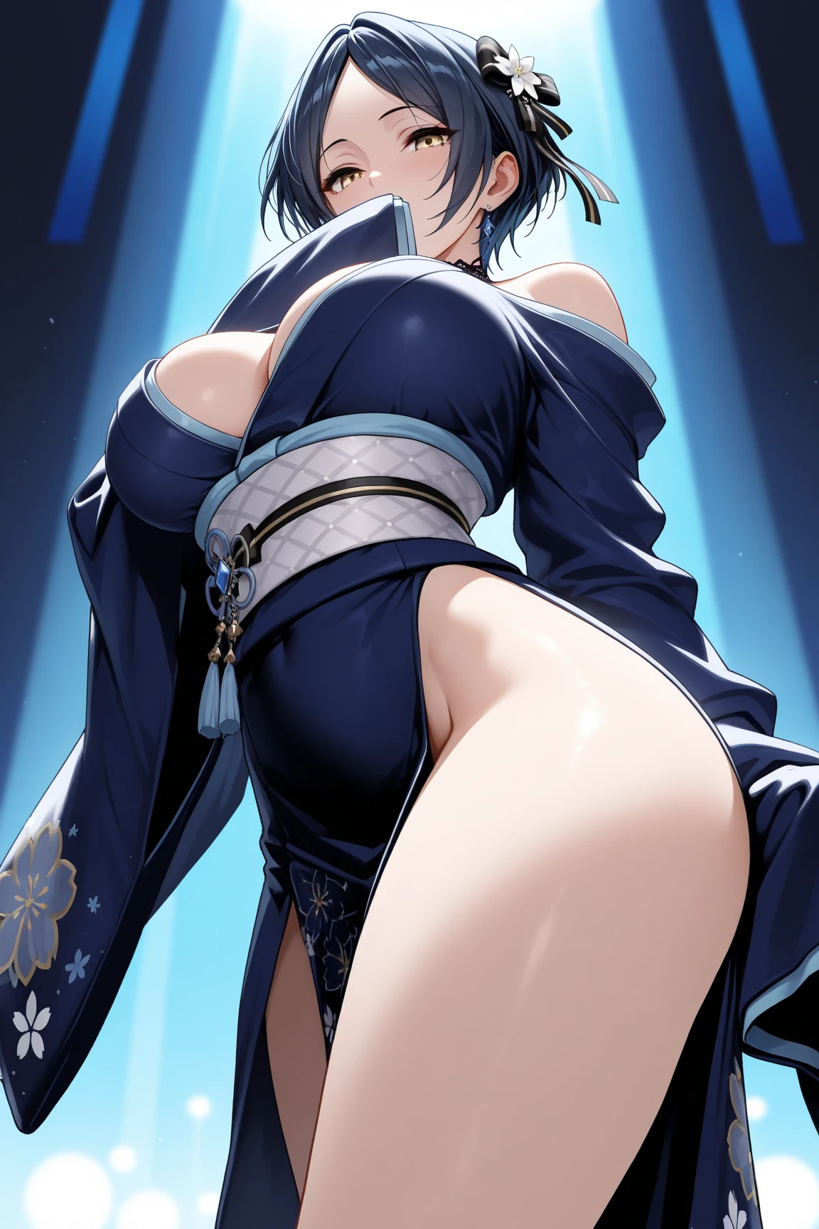 (((Intense action pose:1.6)))、((8K)), ((32k)), ((Highest quality)), ((masterpiece)), ((超High resolution)), ((Tmasterpiece)), (((head shot:1.6)))、((8K)), ((32k)), ((Highest quality)), ((masterpiece)), ((超High resolution)), Fine skin、女性1 person、pink sexy dresses、((Mai Shiranui:1.2)), Expose your shoulders、Brown Hair, Brown eyes, Long and high ponytail, hair band, 1 person、Captivating smile, 25 years old, Japanese Mature, beautiful指, beautiful長い脚, beautiful体, beautiful鼻, beautifulキャラクターデザイン, Perfect Eyes, Perfect Face, jewelry, hair ornaments, king of fighters,((Large Handheld Fan:1.6))、
(Tabletop, Highest qualityの, Highest quality, beautifully、beautiful: 1.2), Very detailed, More detailed,適切な体のProfessionalポーション,Tabletop,Ultra-high quality output images,High resolution,Intricate details,Very delicate and beautiful hair,Realistic photos,dream-like,Professionalの照明,Realistic Shadows,Focus Only,
(Big Breasts:1.2,) , フローティングスカートFine skinの質感, High quality fabric, High quality metallic texture、((Beautiful and dense face))、RAW Photos、Professional, Ultra-fine painting, ((alone)), beautiful胸、Highest quality, Very detailed, Very detailed詳細, Finer details, so beautiful,(Five Fingers, Four fingers and thumb),Concept Art, Anime fantasy artwork, Detailed fantasy art,8KHigh resolution, Detailed Art, 8 Slim legs, Defined, Defined fingers