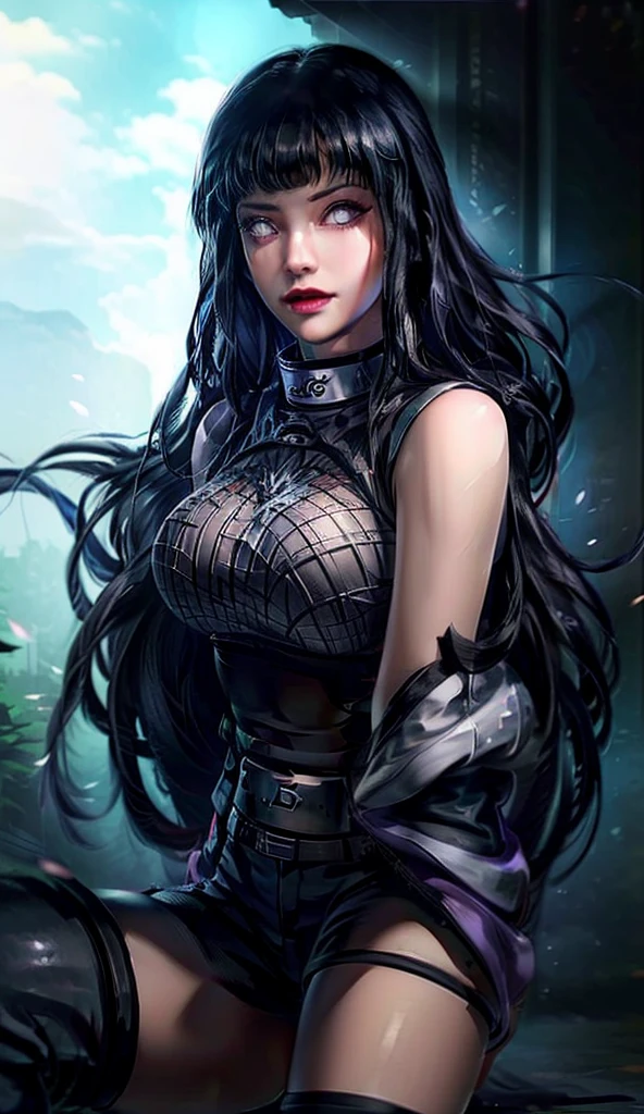 (La mejor calidad,A high resolution,Ultra - detallado,actual),Ariana Grande with miniskirt and neon top, (miniskirt negro colegiala:1.4),(fondo aeropuerto abandonado ciberpunk ruinas:1.4), ,More detailed 8K.motor irreal:1.4,UHD,La mejor calidad:1.4, fotorrealista:1.4, textura de la piel:1.4, obra maestra:1.8,obra-prima, mejor calidad,objeto Objeto], (detailed face features:1.3),(Las proporciones correctas),(convexo Dedos hermosos detallados)，(fishnet medias:1.4),(Ojos hermosos amarillos), (pose vaquero:1.2),  (cabello largo azul neon:1.4),(background carnivorous plants climbing abandoned airport:1.4) ,(cyber samurai cyborg:1.4),(fondo large carnivorous wild plants:1.4),(Perfect anatomy) 