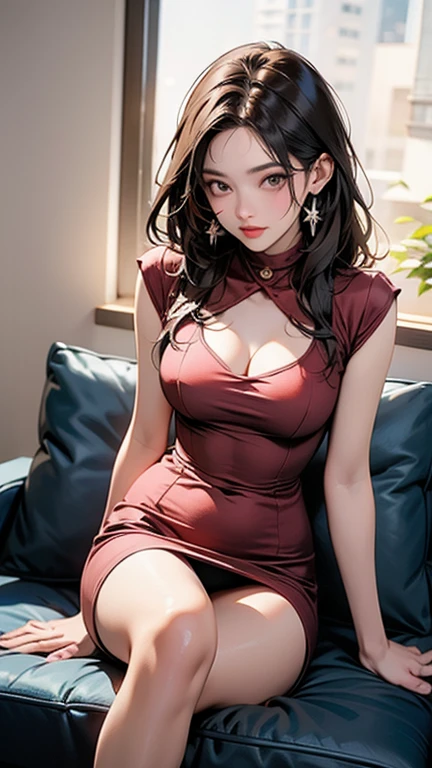 （8K，RAW photos），（best qualtiy），（tmasterpiece），（realisticlying，）（Photorealistic and realistic），（A high resolution），Hyper-detailing，（hentail realism：1.1），beauitful face，
（1female：1.1），Female pervert，（looki at viewer），cowboy lens，jpn，
Xiaonan\（Naruto\），（AKATSUKI OUTFIT：1.1），La Brett piercing，（cleavage:1.5），（Off-the-shoulder attire:1.5)，ssmile，Be red in the face，Upper body photo
Dark blue hair，（Flying White Paper:1.5）
profesional lighting、photon maping、physically-based renderingt、
Dark theme，