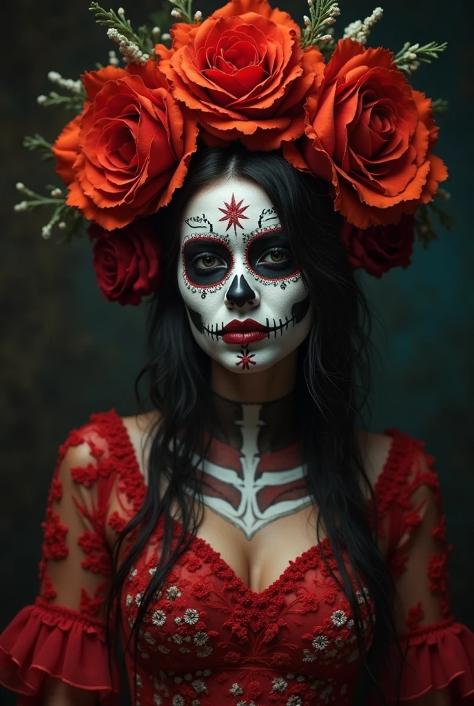 Skull day of the dead